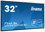 iiyama ProLite LH3252HS-B1 32" Full HD Professional Digital Signage Digital Signage Display iiyama