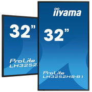 iiyama ProLite LH3252HS-B1 32" Full HD Professional Digital Signage Digital Signage Display iiyama
