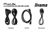 iiyama ProLite LH3254HS-B1AG 32" Full HD Professional Digital Signage Digital Signage Display iiyama
