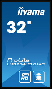 iiyama ProLite LH3254HS-B1AG 32" Full HD Professional Digital Signage Digital Signage Display iiyama