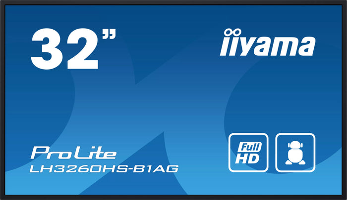 iiyama ProLite LH3260HS-B1AG 32" Full HD Professional Digital Signage Display - (Open Box) Digital Signage Display iiyama