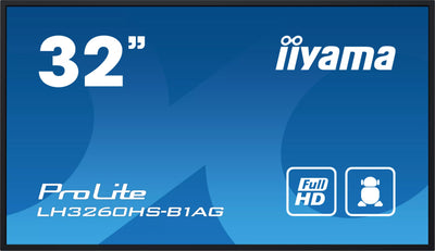 iiyama ProLite LH3260HS-B1AG 32" Full HD Professional Digital Signage Display - (Open Box) Digital Signage Display iiyama