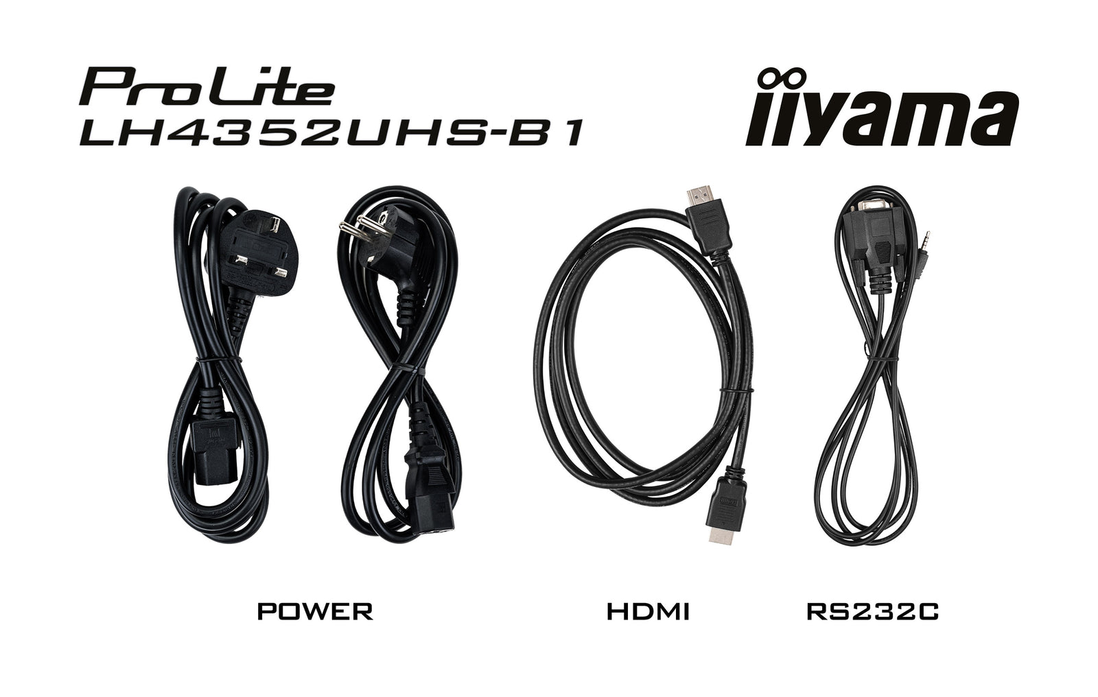 iiyama ProLite LH4352UHS-B1 43" 4K UHD Professional Digital Signage Digital Signage Display iiyama
