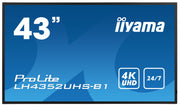 iiyama ProLite LH4352UHS-B1 43" 4K UHD Professional Digital Signage Digital Signage Display iiyama