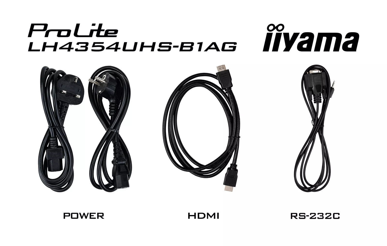 iiyama ProLite LH4354UHS-B1AG 43" 4K UHD Professional Digital Signage - Android Media Player Digital Signage Display iiyama