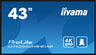 iiyama ProLite LH4354UHS-B1AG 43" 4K UHD Professional Digital Signage - Android Media Player
