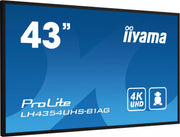 iiyama ProLite LH4354UHS-B1AG 43" 4K UHD Professional Digital Signage - Android Media Player Digital Signage Display iiyama