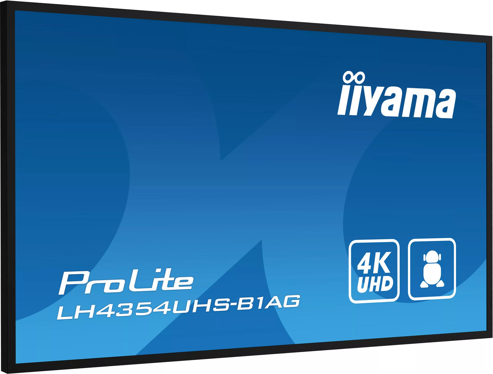 iiyama ProLite LH4354UHS-B1AG 43" 4K UHD Professional Digital Signage - Android Media Player Digital Signage Display iiyama