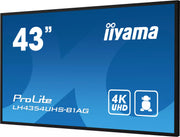 iiyama ProLite LH4354UHS-B1AG 43" 4K UHD Professional Digital Signage - Android Media Player Digital Signage Display iiyama