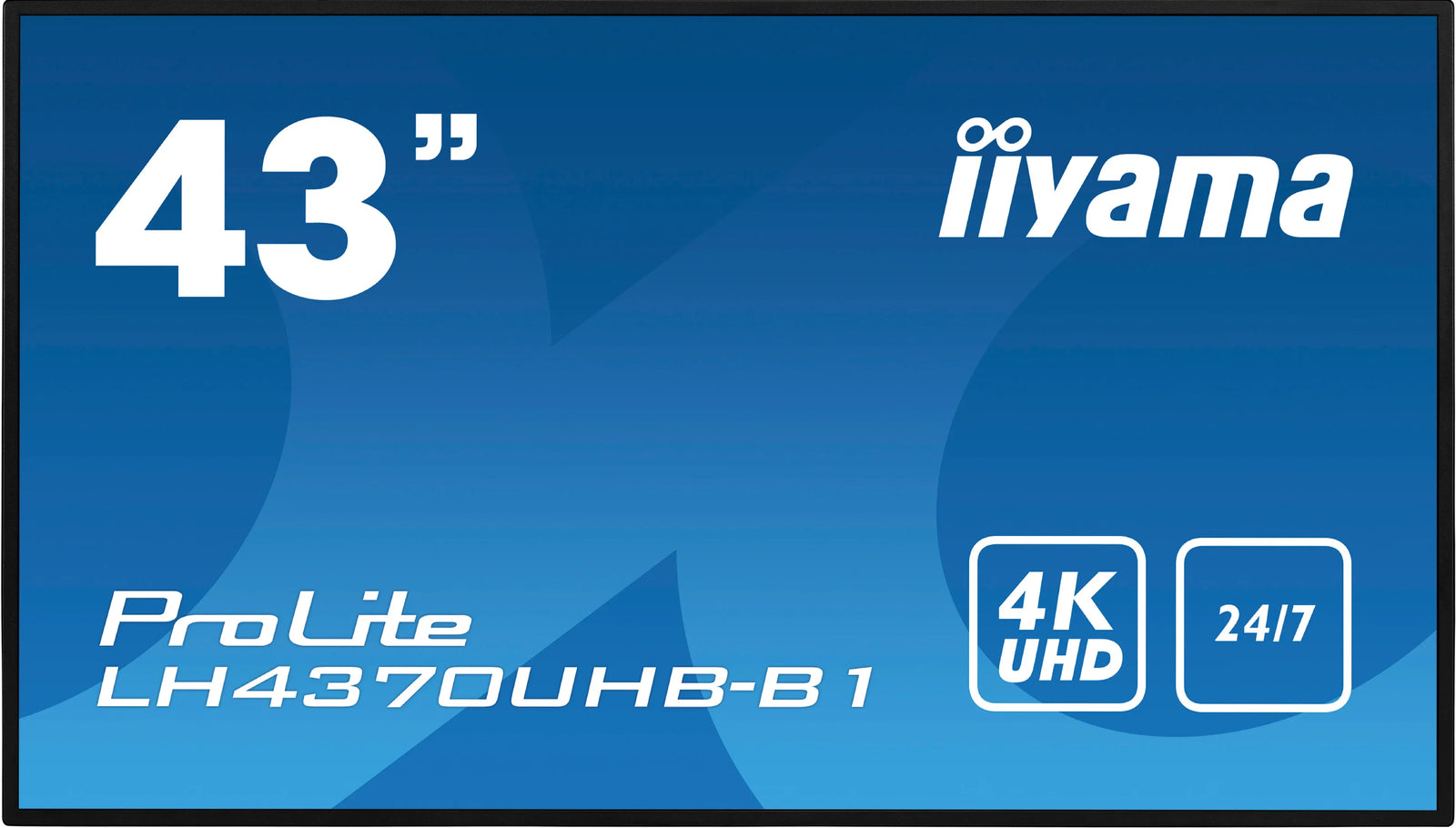 iiyama ProLite LH4370UHB-B1 43" Professional Digital Signage display Digital Signage Display iiyama