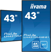 iiyama ProLite LH4370UHB-B1 43" Professional Digital Signage display Digital Signage Display iiyama