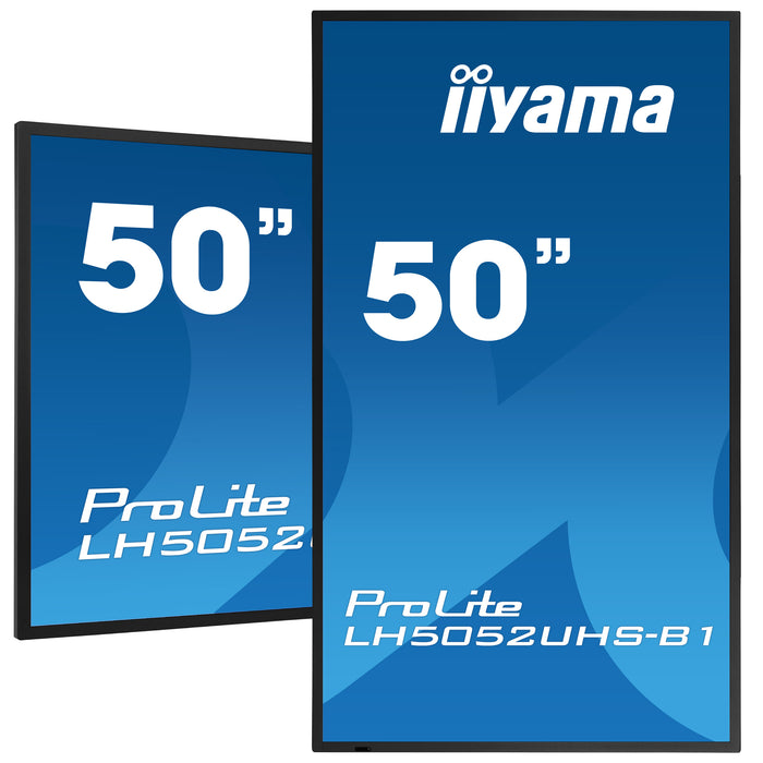 iiyama ProLite LH5052UHS-B1 | 4K 50" Digital Signage Display
