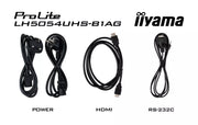 iiyama ProLite LH5054UHS-B1AG 50" 4K UHD Professional Digital Signage Digital Signage Display iiyama