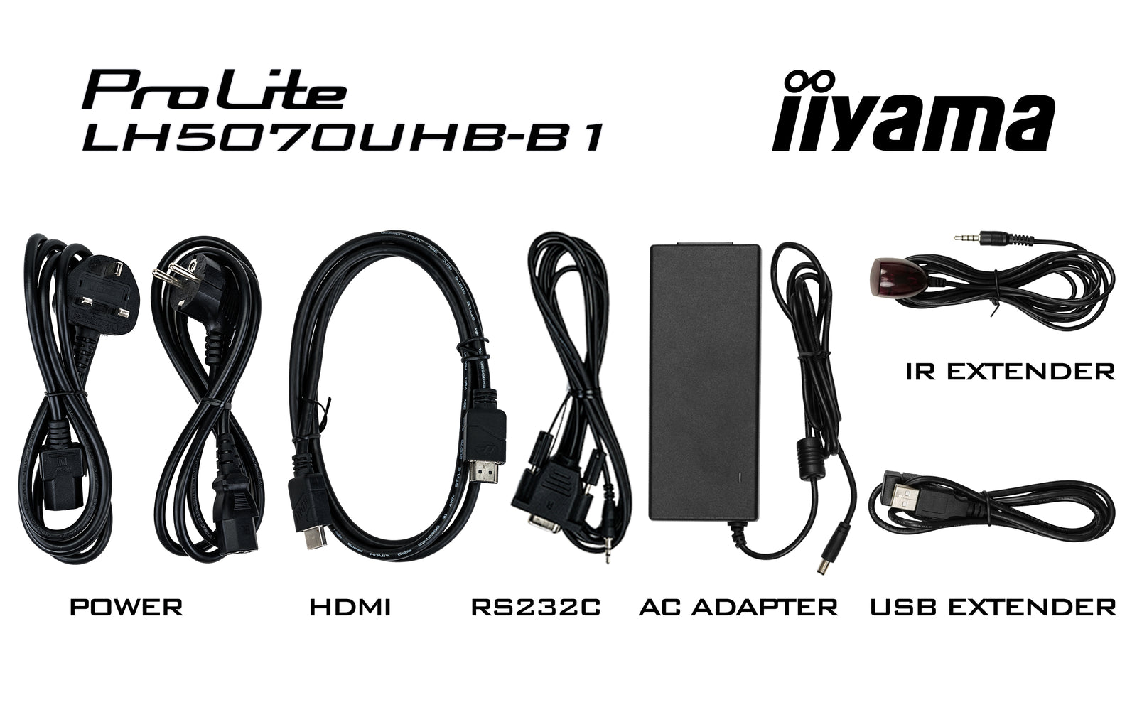 iiyama ProLite LH5070UHB-B1 50” Professional Digital Signage Display Digital Signage Display iiyama