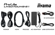 iiyama ProLite LH5070UHB-B1 50” Professional Digital Signage Display Digital Signage Display iiyama