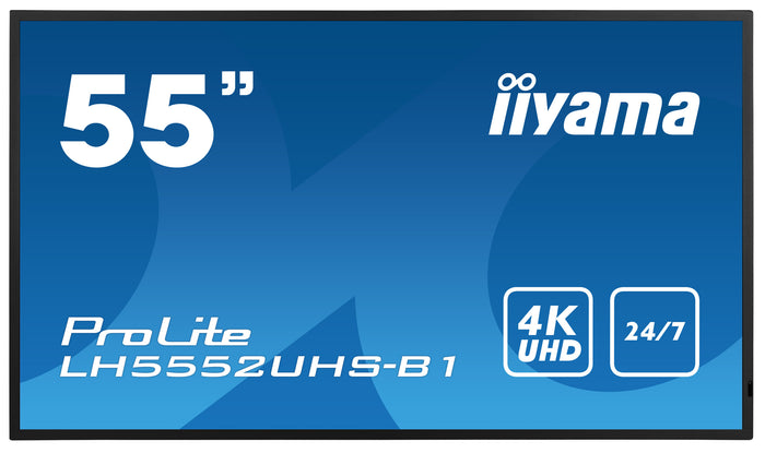 iiyama ProLite LH5552UHS-B1 55" 4K Digital Signage Display Digital Signage Display iiyama
