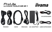 iiyama ProLite LH5570UHB-B1 55" High-Bright Digital Signage Display Digital Signage Display iiyama