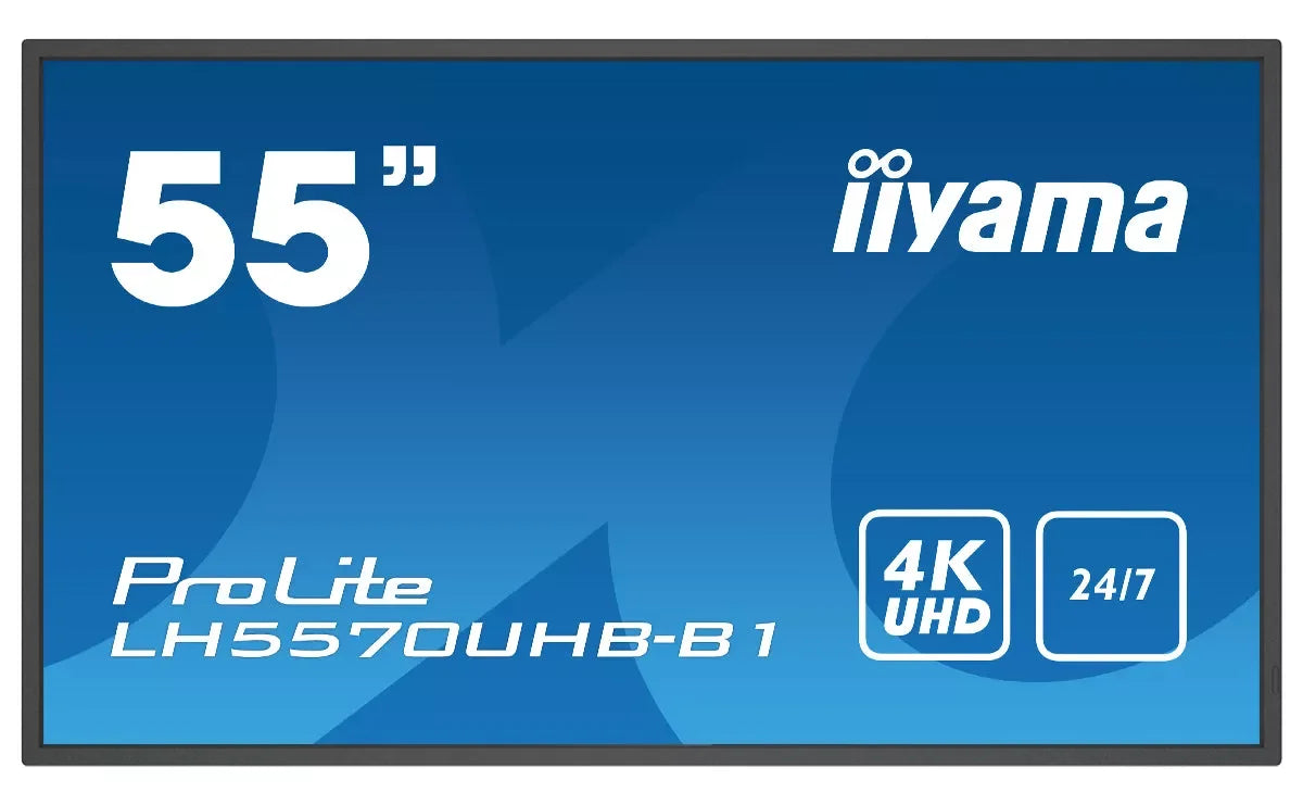 iiyama ProLite LH5570UHB-B1 55" High-Bright Digital Signage Display Digital Signage Display iiyama