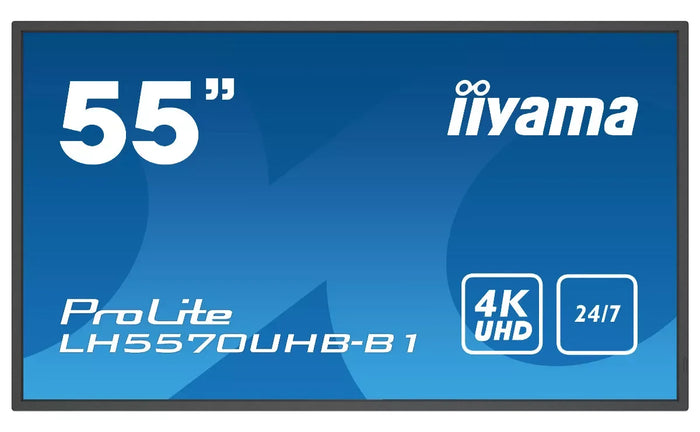 iiyama ProLite LH5570UHB-B1 55" High-Bright Digital Signage Display Digital Signage Display iiyama