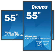iiyama ProLite LH5570UHB-B1 55" High-Bright Digital Signage Display Digital Signage Display iiyama