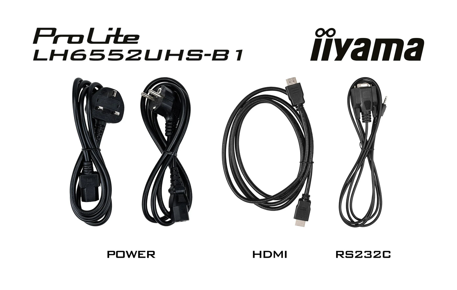 iiyama ProLite LH6552UHS-B1 65" 4K UHD Professional Digital Signage Digital Signage Display iiyama