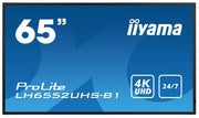 iiyama ProLite LH6552UHS-B1 65" 4K UHD Professional Digital Signage Digital Signage Display iiyama