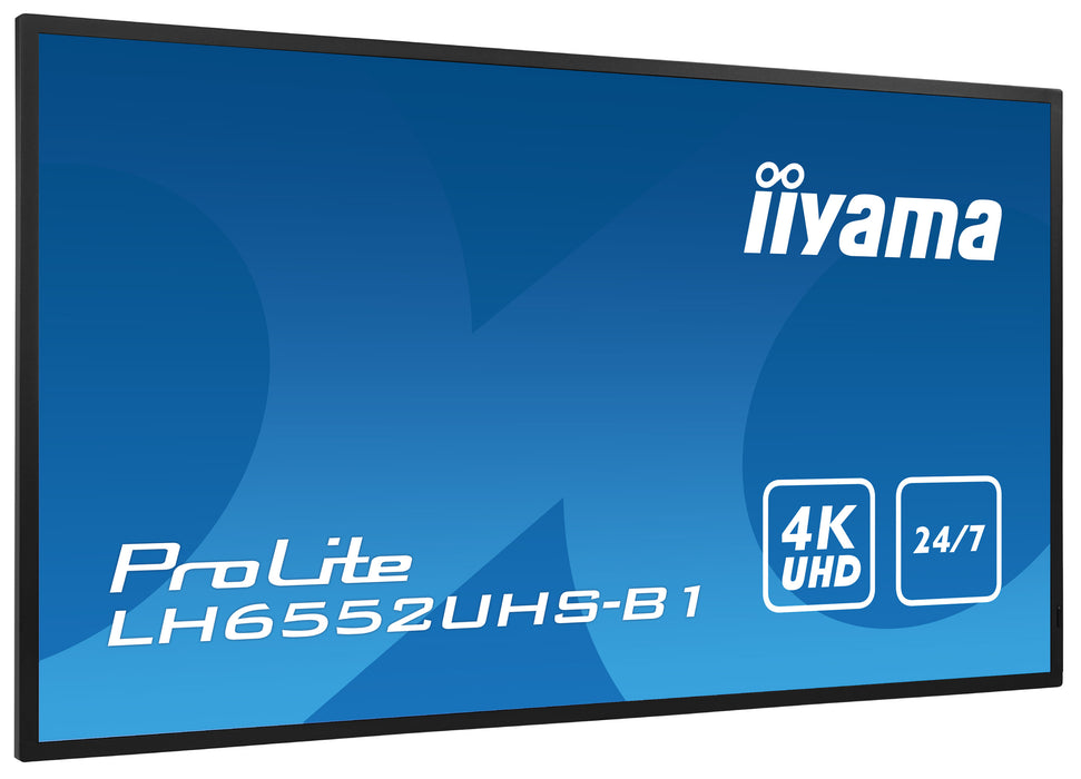 iiyama ProLite LH6552UHS-B1 65" 4K Professional Signage Display