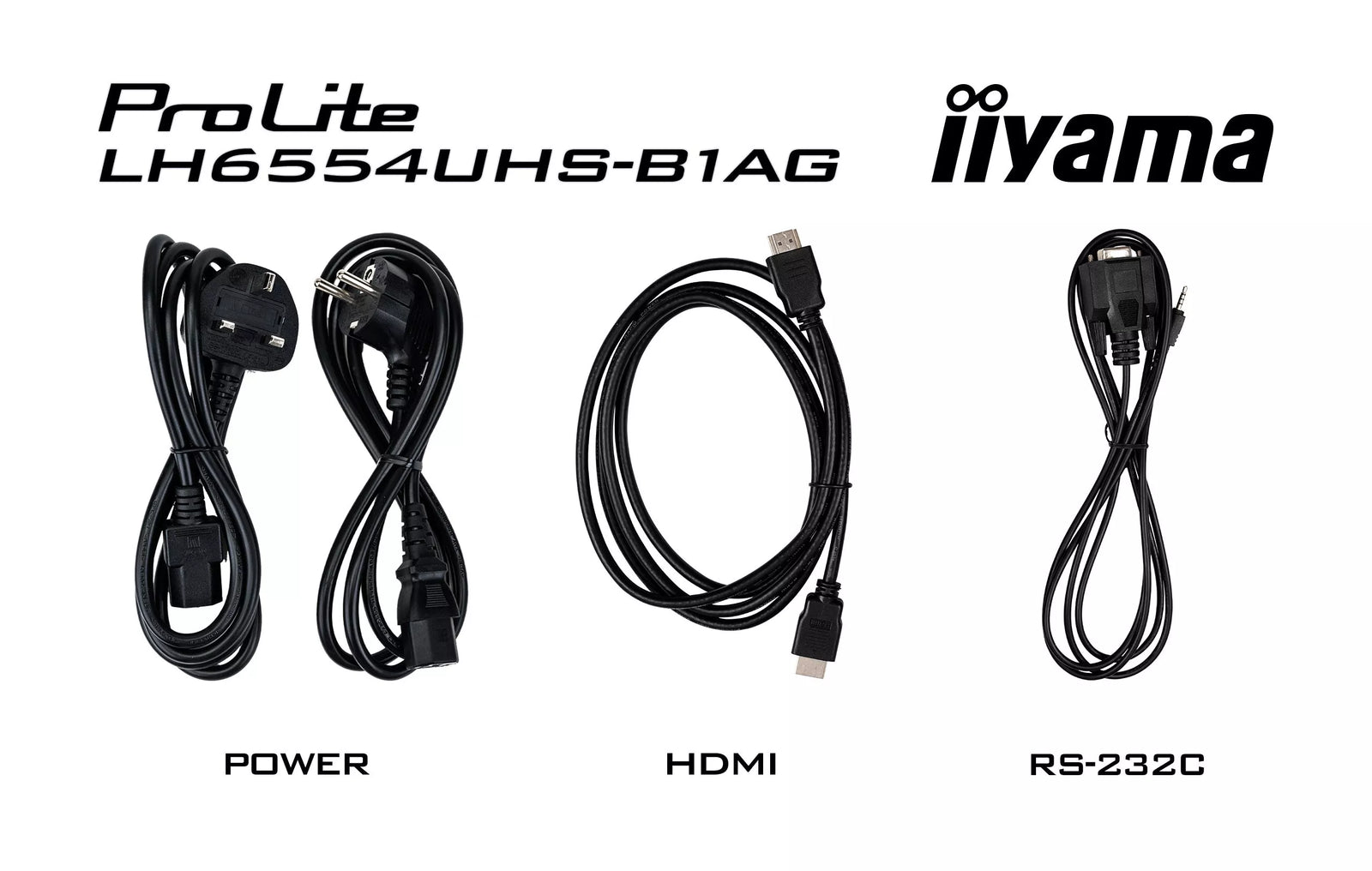 iiyama ProLite LH6554UHS-B1AG 65" 4K UHD Professional Digital Signage Digital Signage Display iiyama