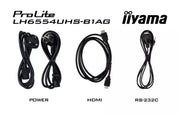 iiyama ProLite LH6554UHS-B1AG 65" 4K UHD Professional Digital Signage Digital Signage Display iiyama