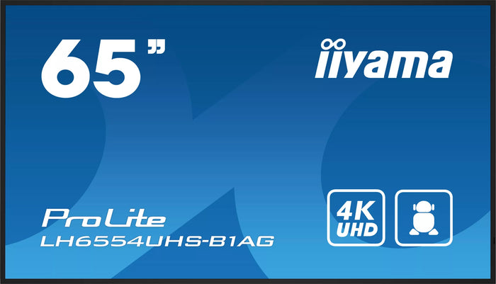 iiyama ProLite LH6554UHS-B1AG 65" 4K UHD Professional Digital Signage Digital Signage Display iiyama