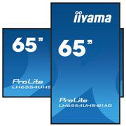 iiyama ProLite LH6554UHS-B1AG 65" 4K UHD Professional Digital Signage Digital Signage Display iiyama