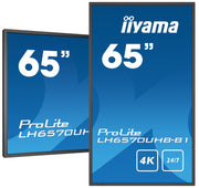 iiyama ProLite LH6570UHB-B1 65" Professional Digital Signage Display Digital Signage Display iiyama