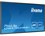iiyama ProLite LH6570UHB-B1 65" Professional Digital Signage Display Digital Signage Display iiyama