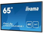iiyama ProLite LH6570UHB-B1 65" Professional Digital Signage Display Digital Signage Display iiyama