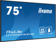 iiyama ProLite LH7554UHS-B1AG 75" 4K Professional Digital Signage Digital Signage Display iiyama