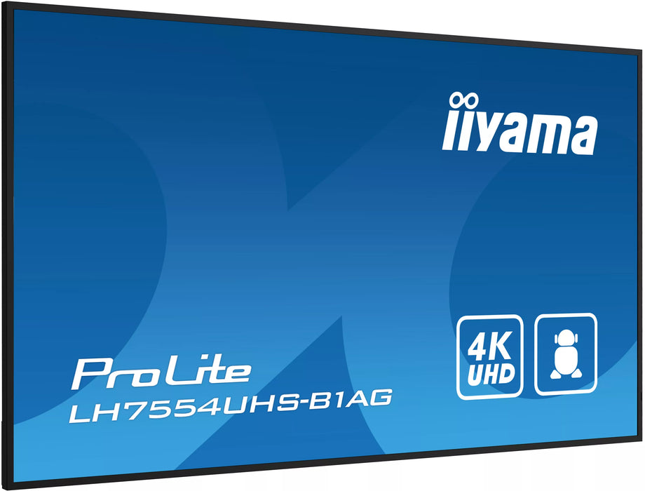 iiyama ProLite LH7554UHS-B1AG 75" 4K Professional Digital Signage