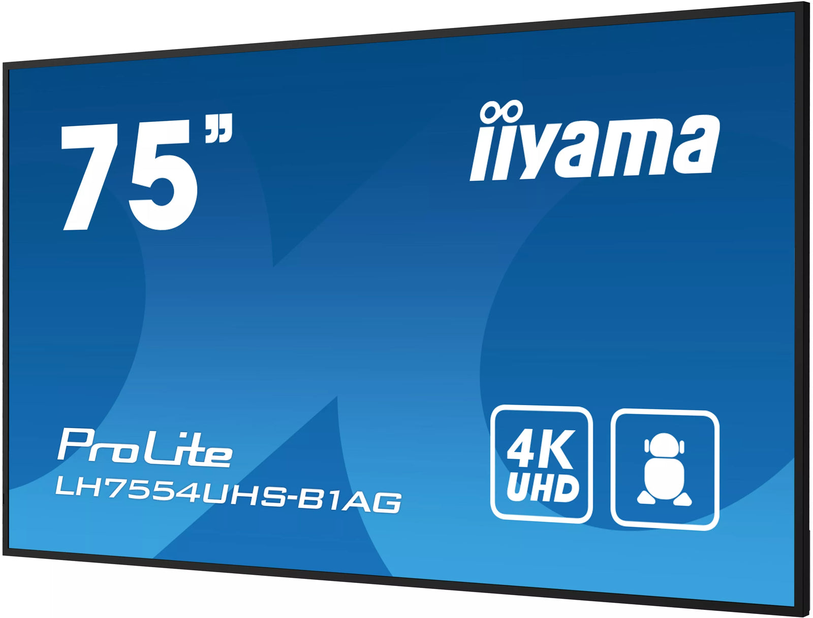 iiyama ProLite LH7554UHS-B1AG 75" 4K Professional Digital Signage Digital Signage Display iiyama