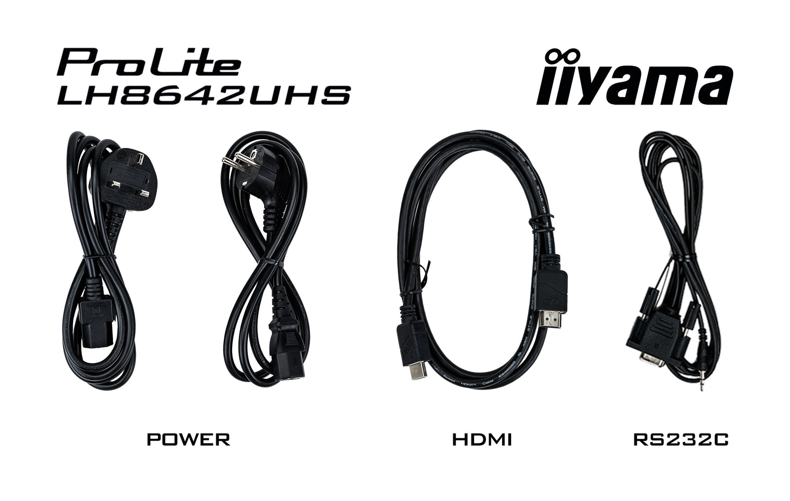iiyama ProLite LH8642UHS-B3 86" 4K Digital Signage Display Digital Signage Display iiyama