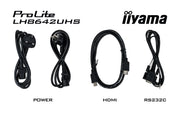 iiyama ProLite LH8642UHS-B3 86" 4K Digital Signage Display Digital Signage Display iiyama