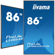 iiyama ProLite LH8642UHS-B3 86" 4K Digital Signage Display Digital Signage Display iiyama