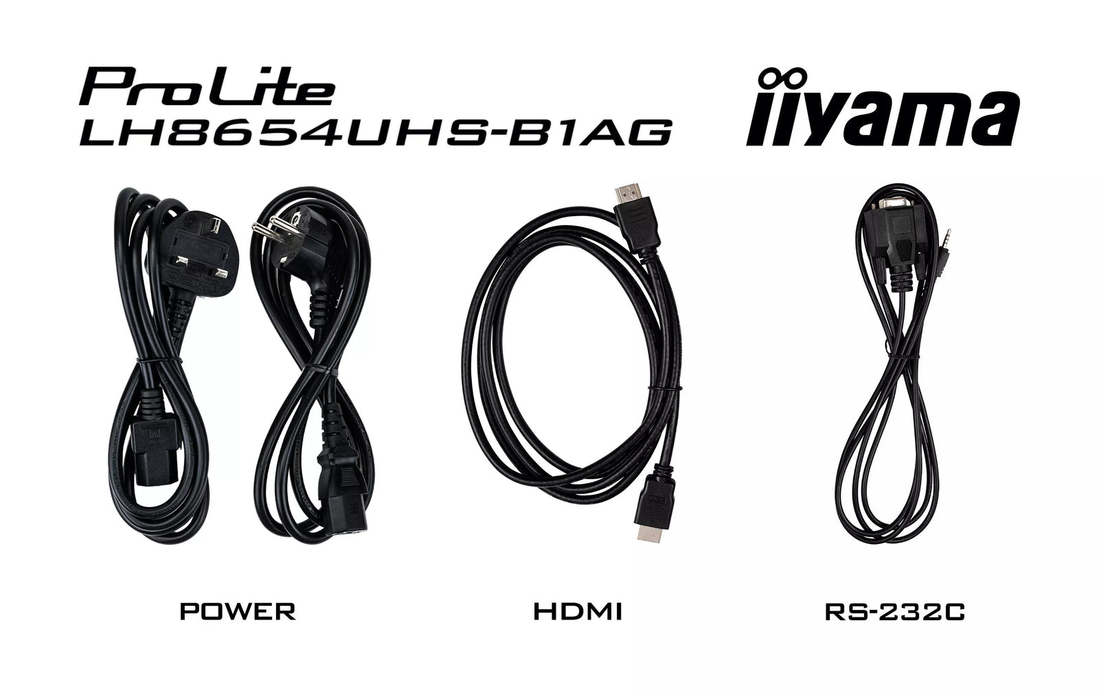 iiyama ProLite LH8654UHS-B1AG 86" 4K Professional Digital Signage Digital Signage Display iiyama