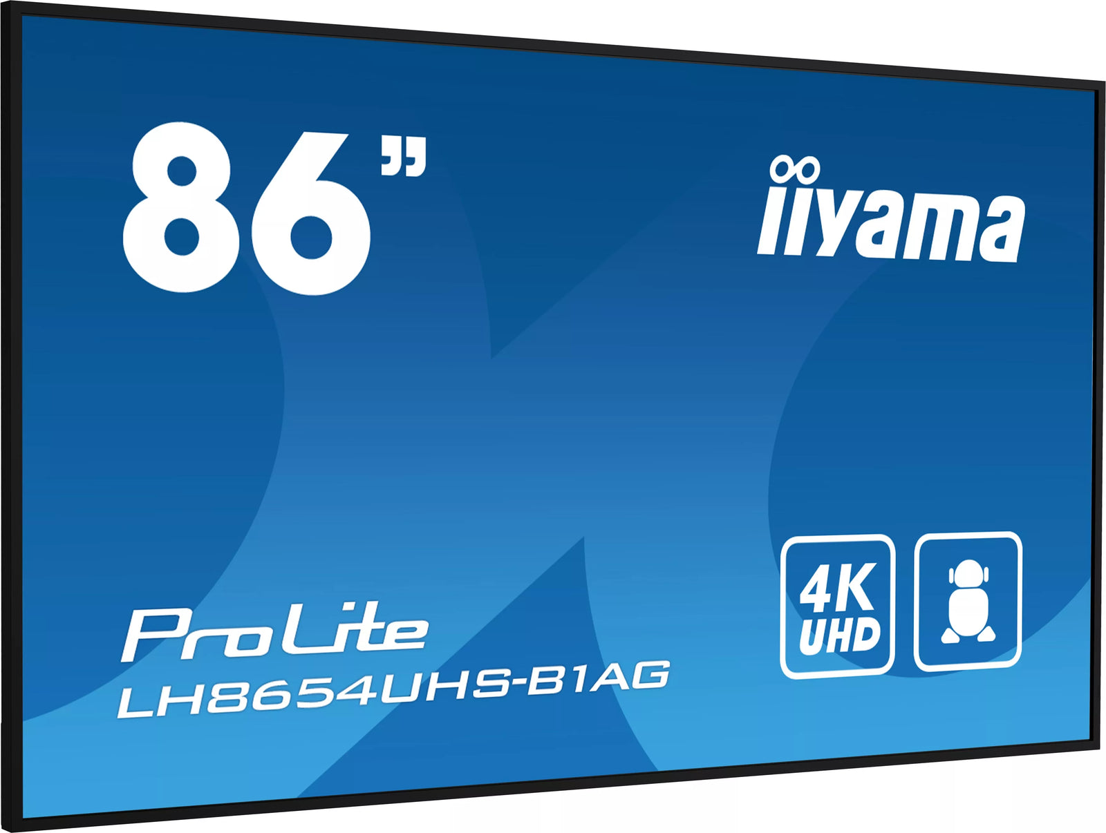 iiyama ProLite LH8654UHS-B1AG 86" 4K Professional Digital Signage Digital Signage Display iiyama