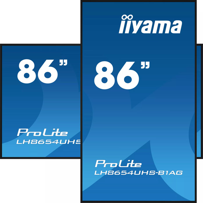 iiyama ProLite LH8654UHS-B1AG 86" 4K Professional Digital Signage