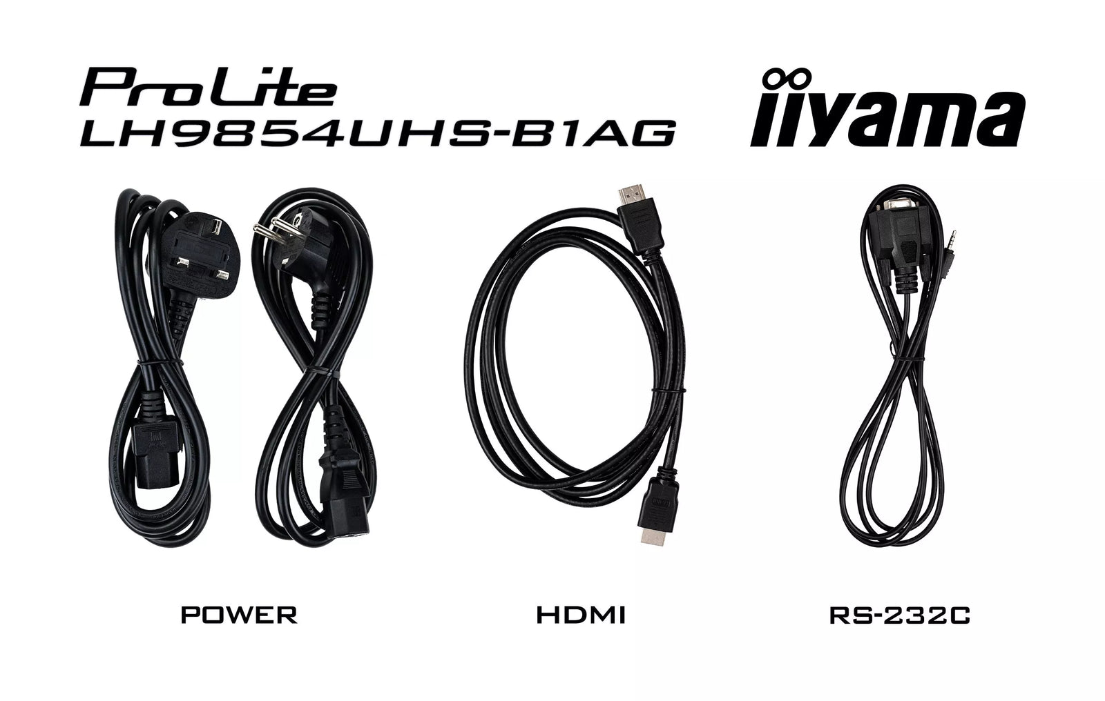 iiyama ProLite LH9854UHS-B1AG 98" 4K UHD Professional Digital Signage Display Digital Signage Display iiyama