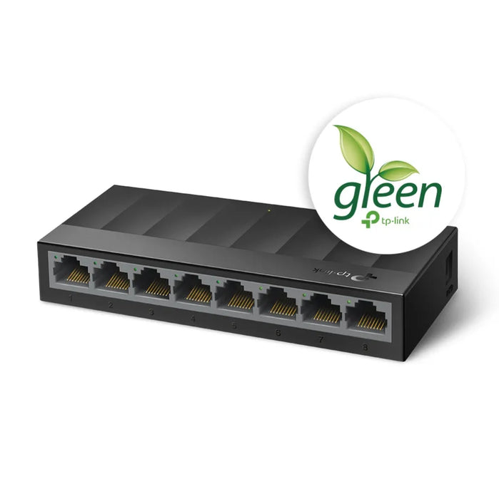 TP-Link LS1008G 8-Port 10/100/1000Mbps Desktop Network Switch