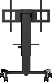 iiyama 86" Large Format Display Electric Floor Lift Motorized Trolley | MDCAR1021-B1 Mobile Trolley iiyama