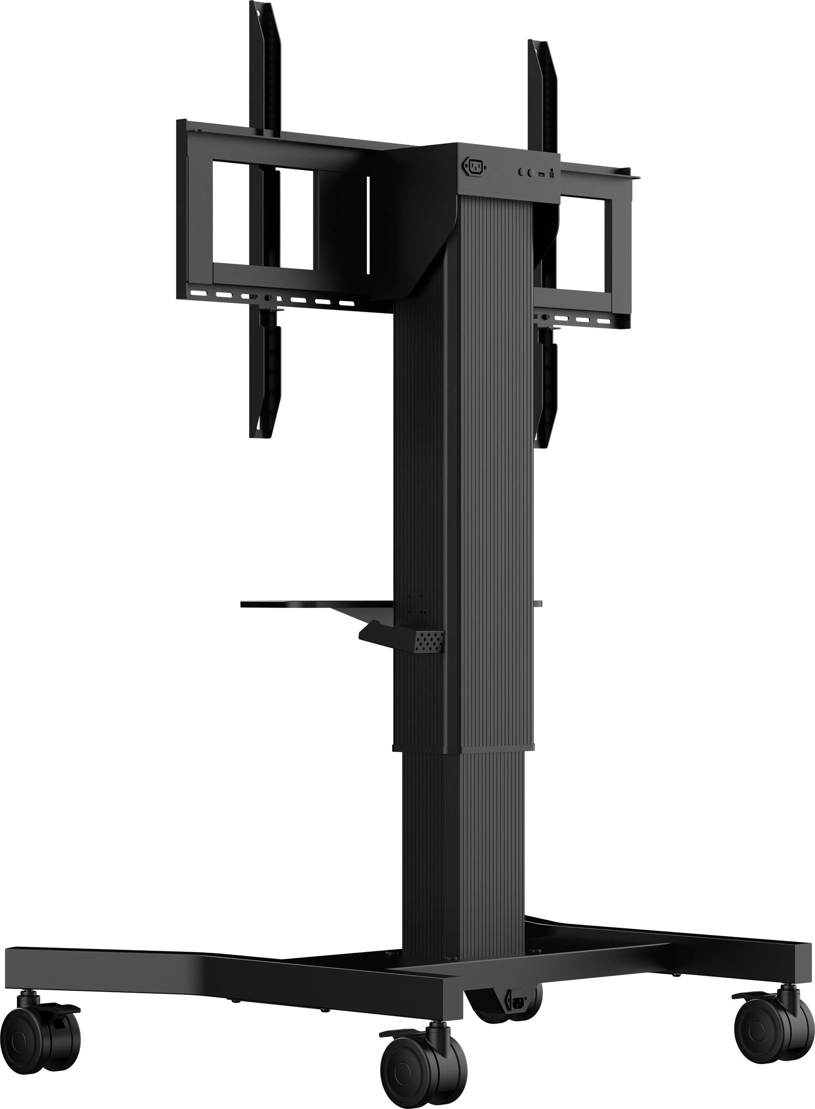 iiyama 86" Large Format Display Electric Floor Lift Motorized Trolley | MDCAR1021-B1 Mobile Trolley iiyama