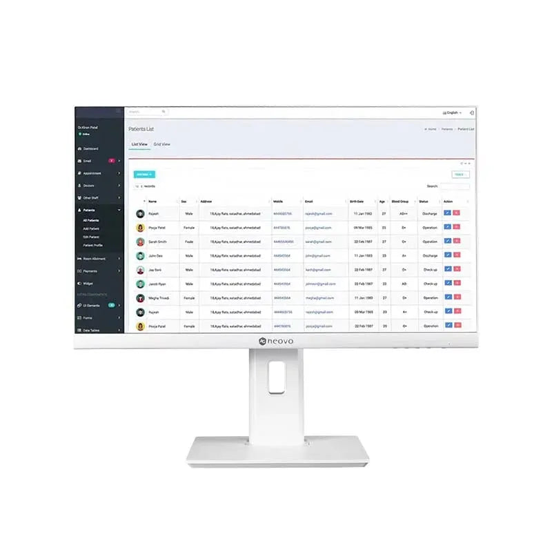 AG Neovo ME-2401 Healthcare Monitors - 24" Clinical Review Monitor Desktop Monitor AG Neovo