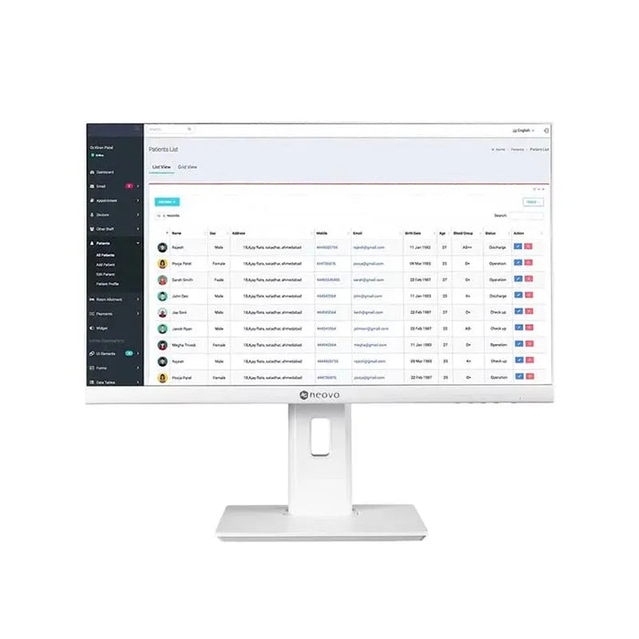 AG Neovo ME-2401 Healthcare Monitors - 24" Clinical Review Monitor Desktop Monitor AG Neovo