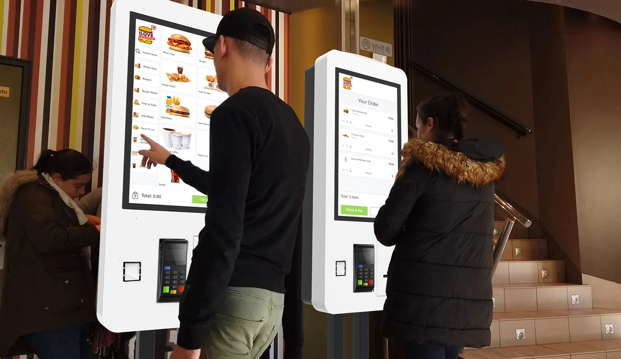 Self Service Ordering Kiosk for Takeaways